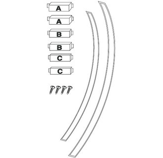 NuTone 76GK Horizontal Gang Kit for 24", 29" and 34" Cabinets